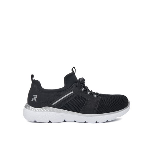 Rieker Sneakersy M5065-00 Czarny ze sklepu MODIVO w kategorii Buty sportowe damskie - zdjęcie 182698029