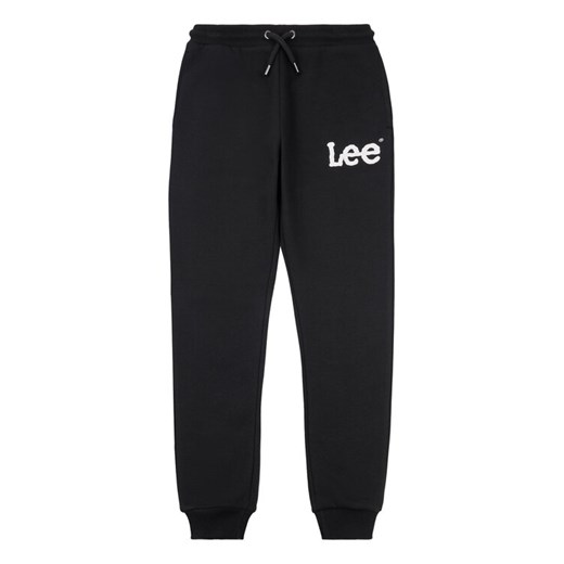 Lee Spodnie dresowe Wobbly Graphic LEE0011 Czarny Regular Fit ze sklepu MODIVO w kategorii Spodnie chłopięce - zdjęcie 182698049