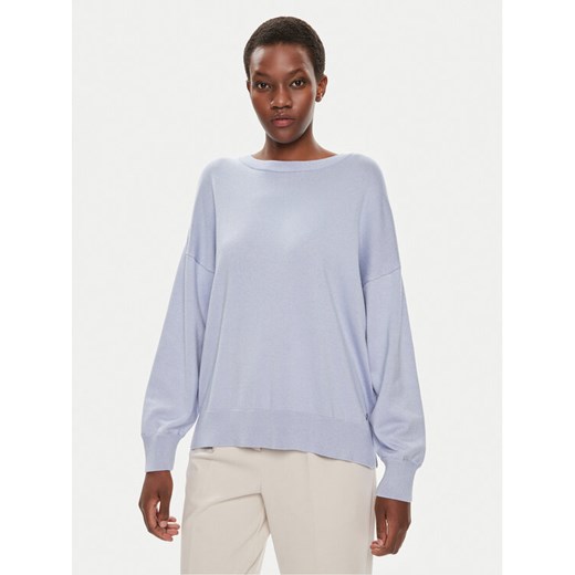 Tamaris Apparel Sweter Bari TAW0319 Błękitny Loose Fit ze sklepu MODIVO w kategorii Swetry damskie - zdjęcie 182698215