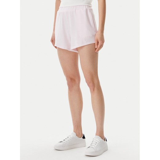 Guess Szorty materiałowe O5GD06 KCQP2 Różowy ze sklepu MODIVO w kategorii Szorty - zdjęcie 182698245