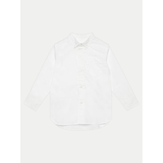 Gap Koszula 858573-00 Biały Regular Fit ze sklepu MODIVO w kategorii Koszule chłopięce - zdjęcie 182698258