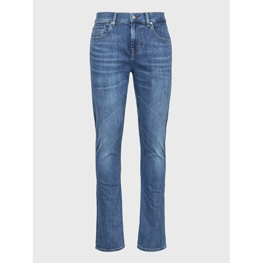 7 For All Mankind Jeansy Slimmy Tapered JSMXC120TO Niebieski Slim Tapered Fit ze sklepu MODIVO w kategorii Jeansy męskie - zdjęcie 182698275