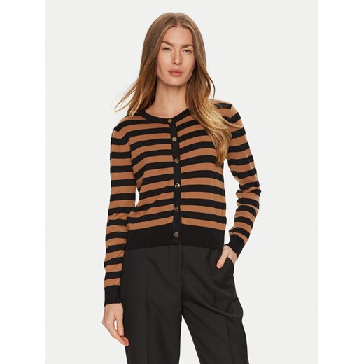 ARTIGLI Kardigan ACMA000389 Czarny Regular Fit ze sklepu MODIVO w kategorii Swetry damskie - zdjęcie 182698276