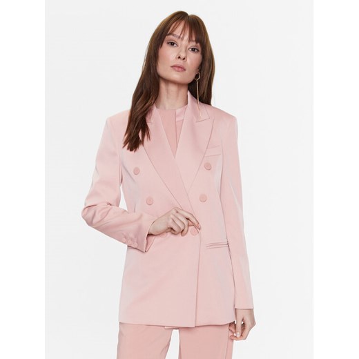 Pinko Marynarka Elegante 100036 A0GH Różowy Regular Fit ze sklepu MODIVO w kategorii Marynarki damskie - zdjęcie 182698287