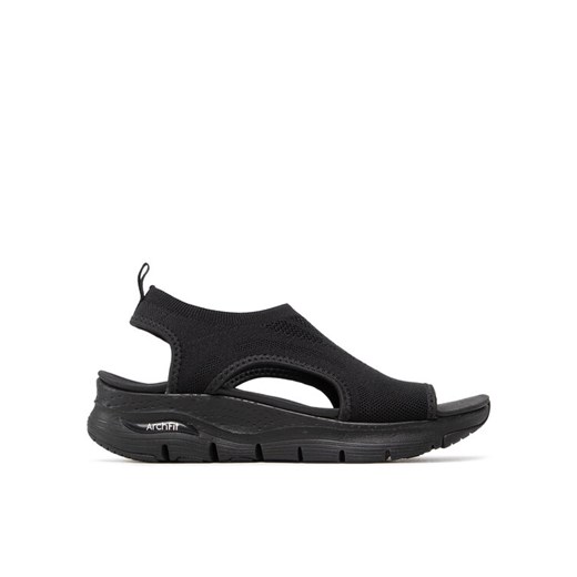 Skechers Sandały City Catch 119236/BBK Czarny ze sklepu MODIVO w kategorii Sandały damskie - zdjęcie 182698388