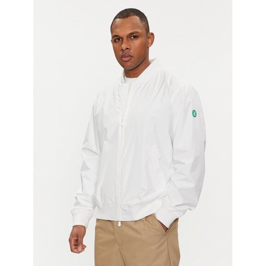 Save The Duck Kurtka bomber D31163U WIND18 Biały Regular Fit ze sklepu MODIVO w kategorii Kurtki męskie - zdjęcie 182698495