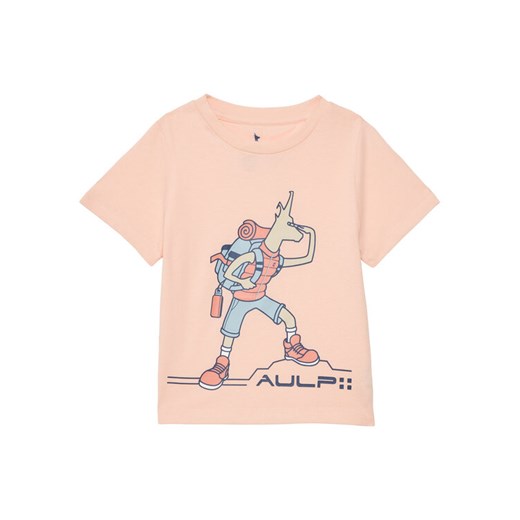 Aulp T-Shirt Timon Koralowy Regular Fit ze sklepu MODIVO w kategorii Bluzki dziewczęce - zdjęcie 182698546