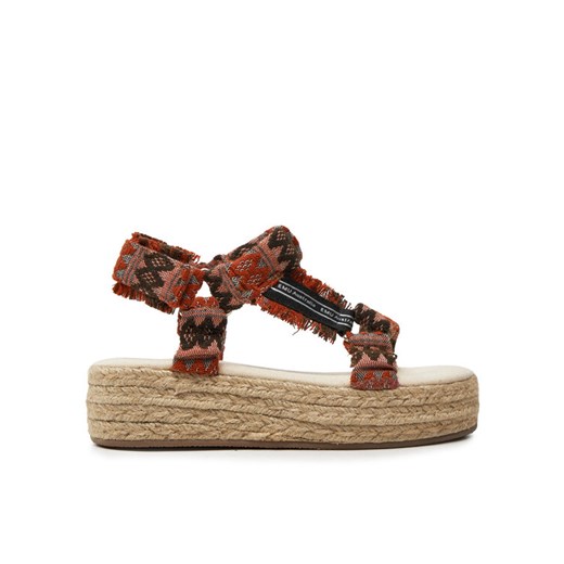 EMU Australia Espadryle Evans W13028 Brązowy ze sklepu MODIVO w kategorii Sandały damskie - zdjęcie 182698588
