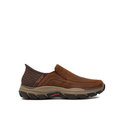 Skechers Półbuty 204810 CDB Brązowy ze sklepu MODIVO w kategorii Półbuty męskie - zdjęcie 182698595