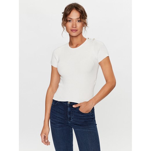 Liu Jo T-Shirt CF3204 MS99E Biały Slim Fit ze sklepu MODIVO w kategorii Bluzki damskie - zdjęcie 182698598