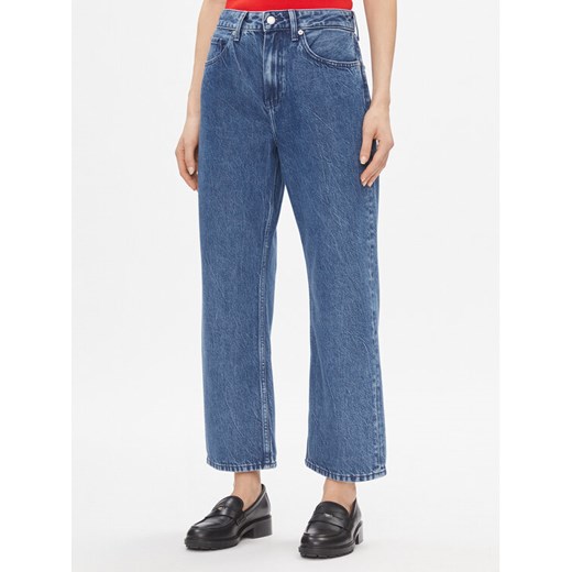 Tommy Hilfiger Jeansy Loose Straight Rw Lea WW0WW40637 Niebieski Loose Leg ze sklepu MODIVO w kategorii Jeansy damskie - zdjęcie 182698607