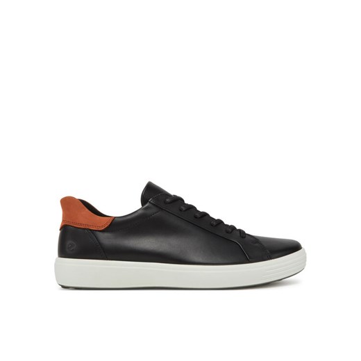 ECCO Sneakersy Soft 7 47082451866 Czarny ze sklepu MODIVO w kategorii Buty sportowe męskie - zdjęcie 182698656