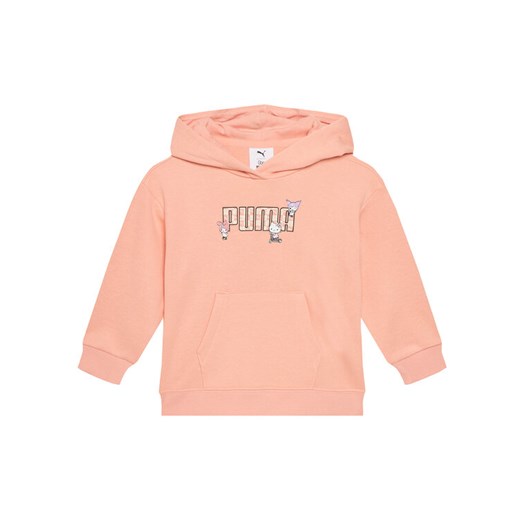 Puma Bluza PUMA X Hello Kitty And Friends 630063 Koralowy Regular Fit ze sklepu MODIVO w kategorii Bluzy dziewczęce - zdjęcie 182698657