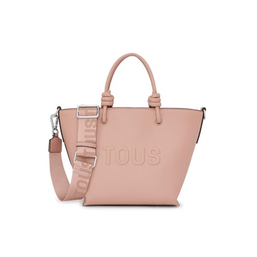 TOUS Torebka Capazo S. T La Rue New 2001944243 Różowy ze sklepu MODIVO w kategorii Torby Shopper bag - zdjęcie 182698676