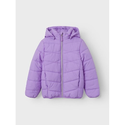 NAME IT Kurtka zimowa 13216482 Fioletowy Regular Fit ze sklepu MODIVO w kategorii Kurtki dziewczęce - zdjęcie 182698778