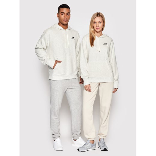 New Balance Bluza Unisex UT21500 Szary Relaxed Fit ze sklepu MODIVO w kategorii Bluzy męskie - zdjęcie 182698798