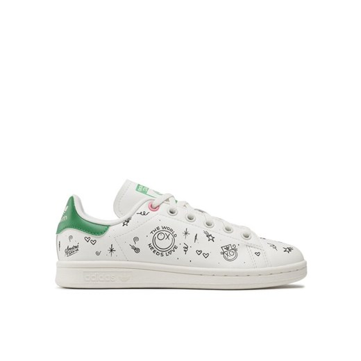 adidas Sneakersy Stan Smith J GY1786 Biały ze sklepu MODIVO w kategorii Buty sportowe damskie - zdjęcie 182698825