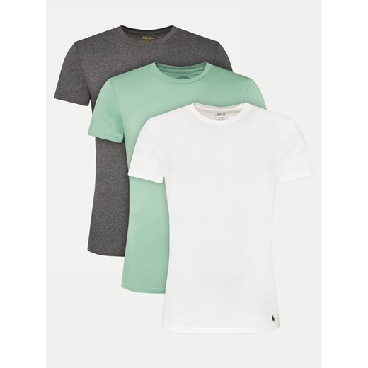 Polo Ralph Lauren Komplet 3 t-shirtów 714830304033 Kolorowy Slim Fit ze sklepu MODIVO w kategorii T-shirty męskie - zdjęcie 182698896