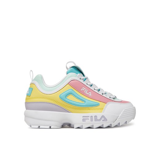 Fila Sneakersy Disruptor Cb FFT0038 13450 Biały ze sklepu MODIVO w kategorii Buty sportowe dziecięce - zdjęcie 182698899