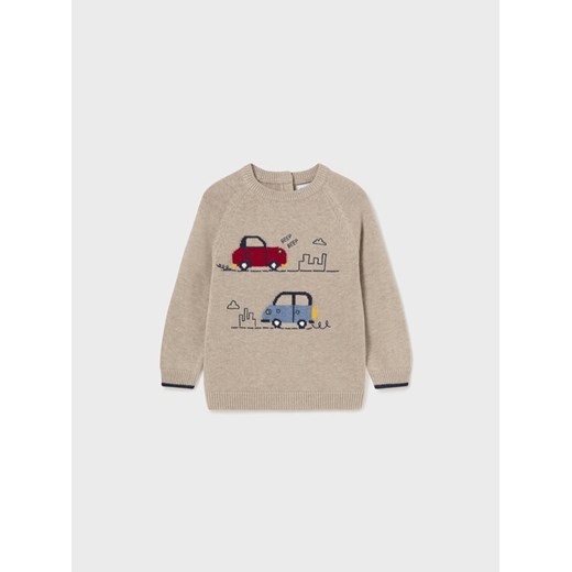 Mayoral Sweter 2.316 Beżowy Regular Fit ze sklepu MODIVO w kategorii Bluzy i swetry - zdjęcie 182698925