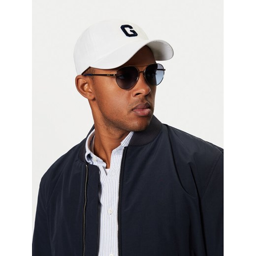 Guess Jeans Czapka z daszkiem M5RZ16 WF8V1 Biały ze sklepu MODIVO w kategorii Czapki z daszkiem męskie - zdjęcie 182698956