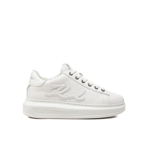 KARL LAGERFELD Sneakersy KL62511A Biały ze sklepu MODIVO w kategorii Buty sportowe damskie - zdjęcie 182699028