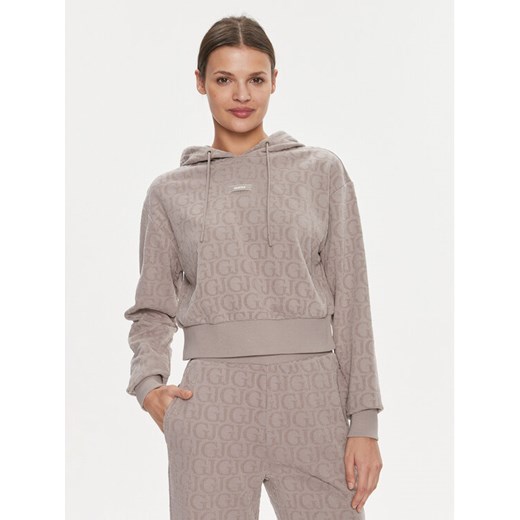 Guess Bluza Gj Logo V4RQ14 KC2W0 Szary Regular Fit Guess XS MODIVO