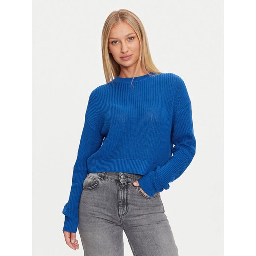 Noisy May Sweter Maysa 27021536 Niebieski Relaxed Fit ze sklepu MODIVO w kategorii Swetry damskie - zdjęcie 182699108
