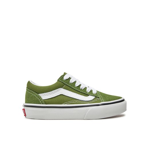 Vans Tenisówki Old Skool VN000CYVCIB1 Zielony ze sklepu MODIVO w kategorii Trampki dziecięce - zdjęcie 182699119