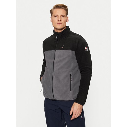 Aulp Polar Volvi Szary Regular Fit ze sklepu MODIVO w kategorii Bluzy męskie - zdjęcie 182699147