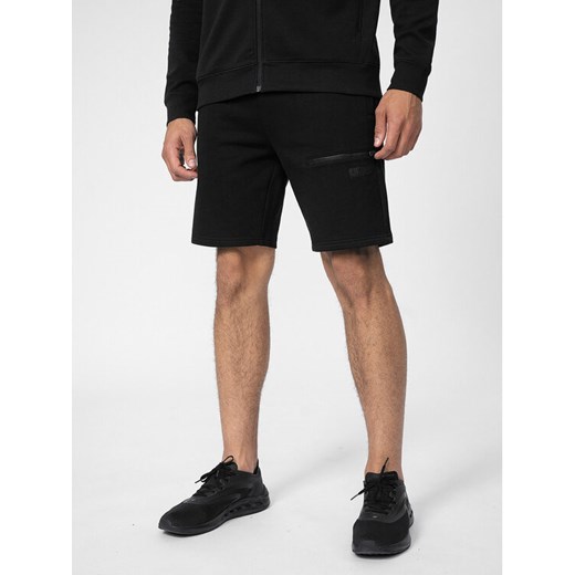 4F Szorty sportowe 4FSS23TSHOM057 Czarny Regular Fit ze sklepu MODIVO w kategorii Spodenki męskie - zdjęcie 182699165