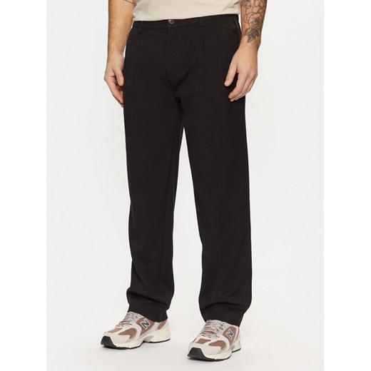 Jack&Jones Spodnie materiałowe Karl 12267059 Czarny Loose Fit ze sklepu MODIVO w kategorii Spodnie męskie - zdjęcie 182699175