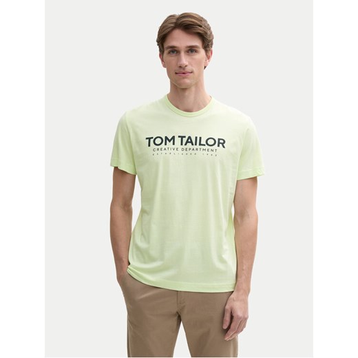 Tom Tailor T-Shirt 1045940 Zielony Regular Fit ze sklepu MODIVO w kategorii T-shirty męskie - zdjęcie 182699226