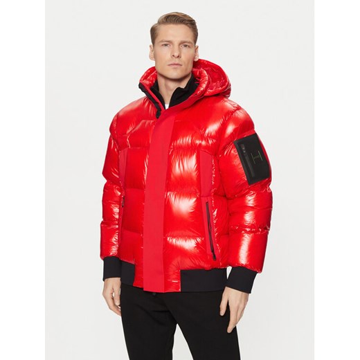 BOSS Kurtka puchowa Ronnie 50522627 Czerwony Regular Fit ze sklepu MODIVO w kategorii Kurtki męskie - zdjęcie 182699247