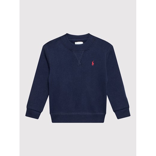 Polo Ralph Lauren Bluza 320772102002 Granatowy Regular Fit ze sklepu MODIVO w kategorii Bluzy chłopięce - zdjęcie 182699249