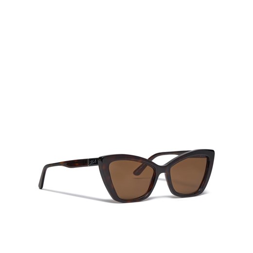 KARL LAGERFELD Okulary przeciwsłoneczne KL6105S Brązowy ze sklepu MODIVO w kategorii Okulary przeciwsłoneczne damskie - zdjęcie 182699256