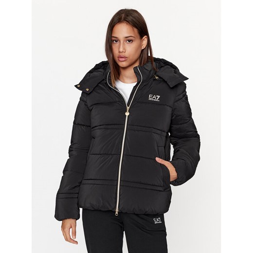 EA7 Emporio Armani Kurtka zimowa 6RTB09 TNDAZ 0200 Czarny Regular Fit ze sklepu MODIVO w kategorii Kurtki damskie - zdjęcie 182699267