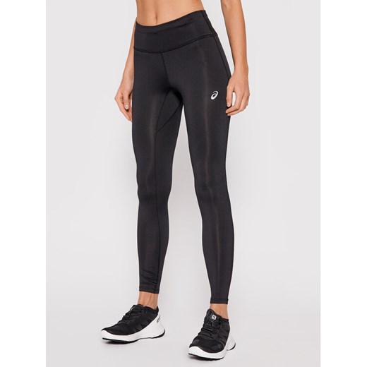 Asics Legginsy Core 2012C338 Czarny Slim Fit ze sklepu MODIVO w kategorii Spodnie damskie - zdjęcie 182699316