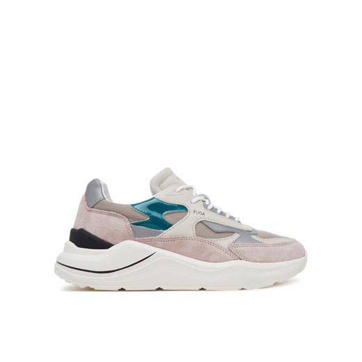 D.A.T.E. Sneakersy Fuga Reflex W421-FG-RX Beżowy ze sklepu MODIVO w kategorii Buty sportowe damskie - zdjęcie 182699365