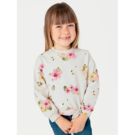 Mayoral Bluza 4481 Écru Regular Fit ze sklepu MODIVO w kategorii Bluzy dziewczęce - zdjęcie 182699375