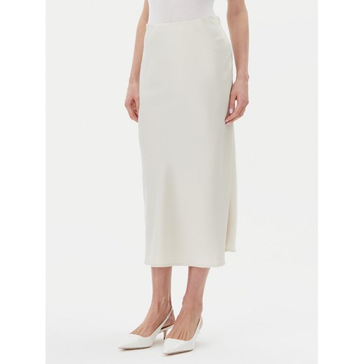 YAS Spódnica trapezowa Pella 26030737 Beżowy Regular Fit ze sklepu MODIVO w kategorii Spódnice - zdjęcie 182699387
