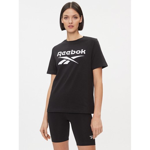 Reebok T-Shirt II3220 Czarny ze sklepu MODIVO w kategorii Bluzki damskie - zdjęcie 182699407