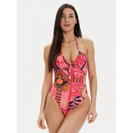 Seafolly Strój kąpielowy Atlantis 11110-127 Różowy ze sklepu MODIVO w kategorii Stroje kąpielowe - zdjęcie 182699408