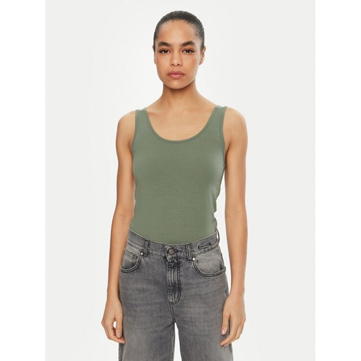 Vero Moda Top Lulu 10326294 Zielony Regular Fit ze sklepu MODIVO w kategorii Bluzki damskie - zdjęcie 182699497