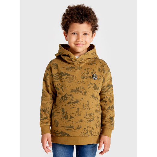 Mayoral Bluza 4450 Brązowy Regular Fit ze sklepu MODIVO w kategorii Bluzy chłopięce - zdjęcie 182699549