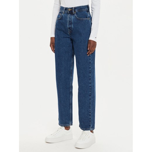 Pepe Jeans Jeansy PL204739 Granatowy Loose Fit ze sklepu MODIVO w kategorii Jeansy damskie - zdjęcie 182699558