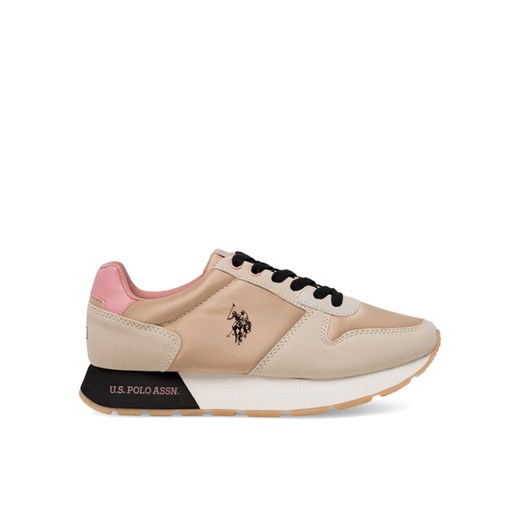 U.S. Polo Assn. Sneakersy KITTY002A Beżowy ze sklepu MODIVO w kategorii Buty sportowe damskie - zdjęcie 182699599