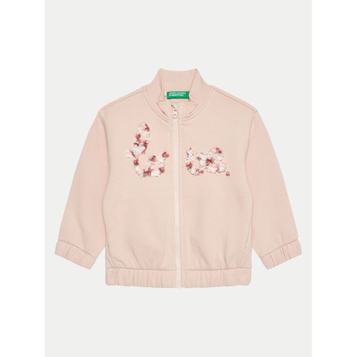 United Colors Of Benetton Bluza 39M2G503J Różowy Oversize ze sklepu MODIVO w kategorii Bluzy dziewczęce - zdjęcie 182699618