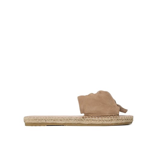Manebi Espadryle Sandals With Knot W 1.9 JK Beżowy ze sklepu MODIVO w kategorii Espadryle damskie - zdjęcie 182699679