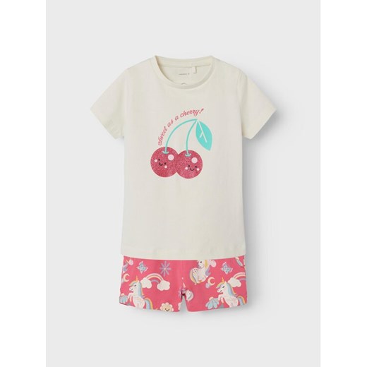 NAME IT Komplet t-shirt i spodenki Zucca 13226883 Kolorowy Regular Fit ze sklepu MODIVO w kategorii Komplety dziewczęce - zdjęcie 182699756